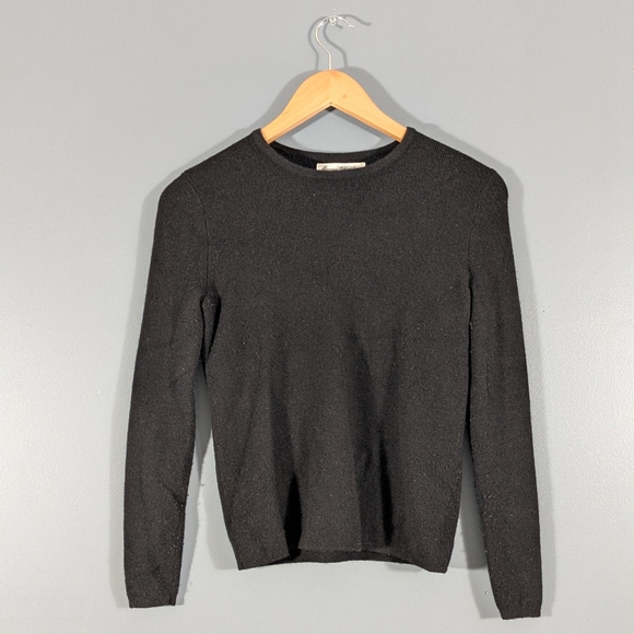 Marisa Christina 100% Italian merino wool petite small crewneck sweater - Picture 1 of 12